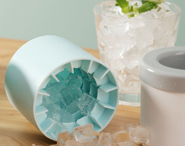 Cylinder Tray Household Mold Cube Artifact Silicone Food Grade Ice Ball Maker_maomaolike.com