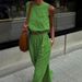 Women's Clothing all-match slit slim solid color suit _maomaolike.com