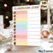 Classroom Jobs Painting Poster, Pastel Polka Dot Multi-tone Hand Illustration Poster, Helps Arrange Classroom Tasks, Ideal For Classroom_maomaolike.com