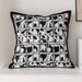 Light Luxury Chenille Sofa Pillow Cover Ins Style Modern Simple Living Room Pillow Bedside Cushion Bed Back Pillow_maomaolike.com