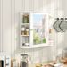 Wall-Mounted Bathroom Mirror Cabinet With Storage Shelves_maomaolike.com