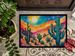 Cactus In Color Doormat Front Door Mat Indoor Outdoor Rugs For Entryway, Non Slip Washable Low Pile, 24H X 36W_maomaolike.com