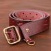 HOT Double-pin Copper Buckle Fashion Belt Retro First Layer Pure Cowhide Jeans with Genuine Leather Stylish Men's Belts_maomaolike.com