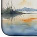 Blue Heron Barely Lit Sky Dish Drying Mat Absorbent Dish Drying Mat Pad For Kitchen Counter Dish Drainer Mat For Countertop, 14 X 21", Multicolor_maomaolike.com