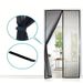 No Magnetic Strip Needed Summer Mosquito-Proof Dense Embroidered Screen Soft Self-Adhesive Door Curtain_maomaolike.com