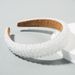 Hand Woven Beaded Headband for Women in Europe and America Baroque Sponge Headband Korean Version Minimalist Hair Accessory_maomaolike.com