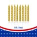 192-Count Glitter Long Thin Birthday Candles, Gold Stick Birthday Cake Candles Set, Cake Candles Decorations For Birthday Party Wedding Anniversary Supplies_maomaolike.com