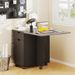 Folding Dining Table 3-in-1 Space-Saving Drop Leaf Kitchen Table With Lockable Wheels For The Kitchen, Dining Area, Workshop And Home Office_maomaolike.com