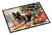 Belgian Tervuren Cozy Christmas Doormat Front Door Mat Indoor Outdoor Rugs For Entryway, Non Slip Washable Low Pile, 24H X 36W_maomaolike.com