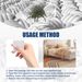 EELHOE Mites Removal Bag, Home Multi-Purpose Cleaning Mite Bag To Prevent Flea Bedbug Bites Portable Herbal Mite Removal Stickers_maomaolike.com