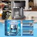 Jue-Fish Coffee Machine Cleaning Effervescent Tablet, Clean Coffee Machine Filter Dirt Maintenance Cleaning_maomaolike.com