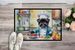 Affenpinscher The Chef Doormat Front Door Mat Indoor Outdoor Rugs For Entryway, Non Slip Washable Low Pile, 24H X 36W_maomaolike.com