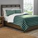 3-Piece Adult Comforter Set, Buffalo Check, King_maomaolike.com
