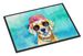 Hippie Dawg Doormat Front Door Mat Indoor Outdoor Rugs For Entryway, Non Slip Washable Low Pile, 24H X 36W_maomaolike.com