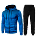 Men's Clothing Autumn and Winter New Men's Casual Cardigan Hooded Sweater 3D Printed Youth Men's Jacket Set_maomaolike.com
