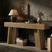 Console Table, Farmhouse Narrow Entryway Table Behind The Couch_maomaolike.com