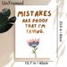 Inspirational Quote Painting Poster, Warm-toned Hand-drawn Floral & Typography Poster, Uplifting Motivational Decor Ideal For Home Office, Bedroom_maomaolike.com