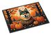 Akita Fall Doormat Front Door Mat Indoor Outdoor Rugs For Entryway, Non Slip Washable Low Pile, 24H X 36W_maomaolike.com