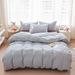 Wholesale INS Japanese Minimalist Striped Pure Four-Piece Nordic Style Full Yarn-Dyed Washed Cotton 4-Piece Set_maomaolike.com