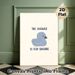 Shower Singing Rubber Duck Painting Poster, Minimalist Soft-hued Rubber Duck With Playful Text Poster, Adds Lighthearted Vibe Ideal For Bathroom_maomaolike.com
