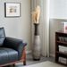 39-Inch Tall Standing Designer Floor Vase - Durable Artificial Rattan - Elegant Two-Tone Dark Brown Finish - Ideal Decor Accent For Living Room, Bedroom, Entryway - Stylish Home Decor Statement Piece_maomaolike.com