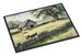 Donkey By The Stone Wall Doormat Front Door Mat Indoor Outdoor Rugs For Entryway, Non Slip Washable Low Pile, 24H X 36W_maomaolike.com