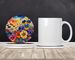 Colorful Pansies Large Sandstone Coasters Pack Of 4 Absorbent Round Coasters Decor Gifts For Men Or Women, 4 In, Multicolor_maomaolike.com