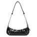 Motorcycle Feel Horn 2026 New Fashion Retro Soft Leather Half-Moon High-End Single Shoulder Crossbody Bag For Women_maomaolike.com