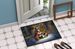 Basset Hound And Santa Claus Doormat Front Door Mat Indoor Outdoor Rugs For Entryway, Non Slip Washable Low Pile, 24H X 36W_maomaolike.com