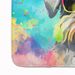 Schnauzer Hippie Dawg Memory Foam Kitchen Mat Machine Washable Anti-Fatigue Mat Cushion Comfort Bath Mat Or Kitchen Rug_maomaolike.com