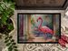 Flamingo Doormat Front Door Mat Indoor Outdoor Rugs For Entryway, Non Slip Washable Low Pile, 24H X 36W_maomaolike.com