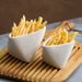 3D Folded Edge French Fries Cup Household Ceramic Cooking Bowl Creative Specialty Hotel Tableware Snack Plate Dipping_maomaolike.com