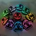 Halloween cold light LED Halloween mask masquerade party horror ghost mask_maomaolike.com