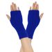 Unisex Warm wool gloves Fingerless gloves Knitted cuffs Wool gloves with false sleeves straight gloves Warm gloves_maomaolike.com