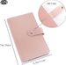 Business Card Holder Book, Business Card Book Case PU Leather Organization Binder Name ID Card Holder For Men & Women, Up To 96 Cards Capacity_maomaolike.com