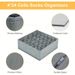4 Socks And Underwear Storage Boxes, 24 Foldable Storage Boxes (drawers Are Divided Into Baffles, Fabric Storage Boxes For Sorting Socks)_maomaolike.com