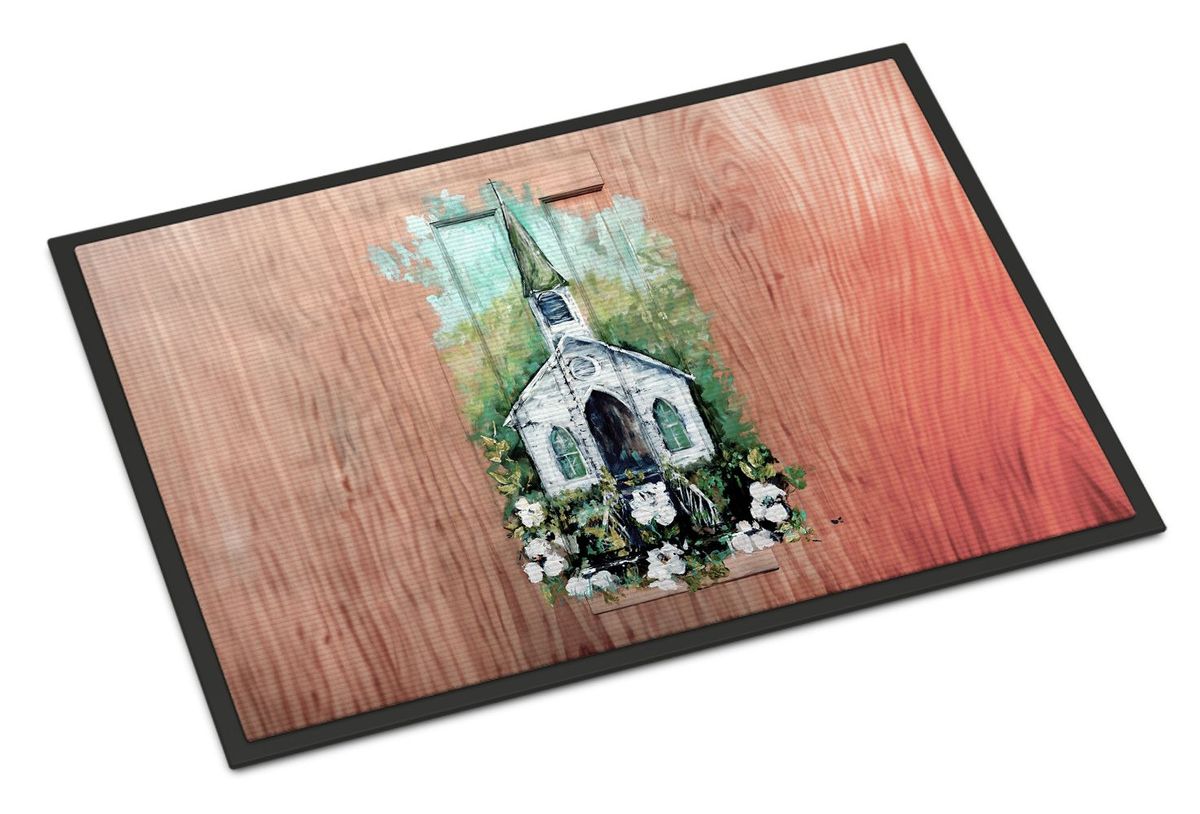 Nostalgic Zion AME Doormat Front Door Mat Indoor Outdoor Rugs For Entryway, Non Slip Washable Low Pile, 24H X 36W_maomaolike.com