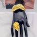 Color Classic Bangle With African Ethiopian Fashion Plated Jewelry Luxury Wedding Bride Bracelet Ring Set_maomaolike.com
