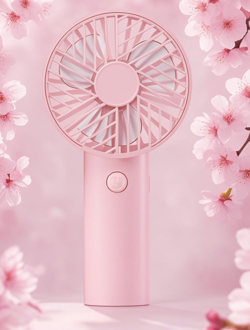 New Handheld Fan, Cute And Portable, Small Mini Fan For Students, USB Rechargeable, Long Battery Life, Strong Airflow_maomaolike.com