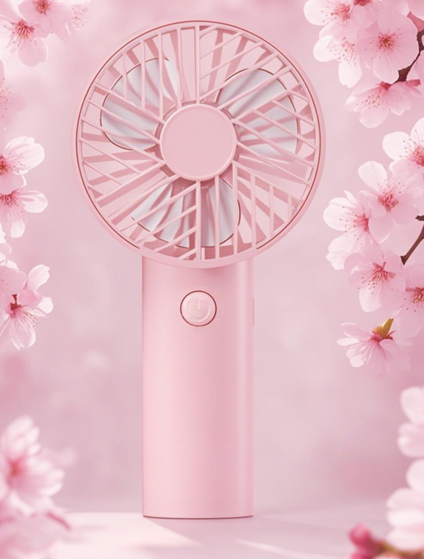 New Handheld Fan, Cute And Portable, Small Mini Fan For Students, USB Rechargeable, Long Battery Life, Strong Airflow_maomaolike.com