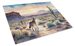 Desert Sunset Coyote Glass Cutting Board Decorative Tempered Glass Kitchen Cutting And Serving Board Large Size Chopping Board_maomaolike.com