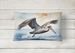 Birds, Birds, Birds Throw Pillow Throw Pillow For Indoor Couch Bed Outdoor Patio Washable, Pelican Diving 7506,12Hx16W_maomaolike.com