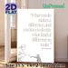 Inspirational Quote & Chimpanzee Painting Poster, Minimalist Monochrome Sketch Poster, Uplifting Motivational Message, Suitable For Home Office And_maomaolike.com