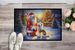 Chinese Crested And Santa Claus Doormat Front Door Mat Indoor Outdoor Rugs For Entryway, Non Slip Washable Low Pile, 24H X 36W_maomaolike.com