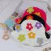 Hot Sale Women Floral Crochet Hat Multi-Color Flower Decor Wide Brim Bucket Caps Skin-friendly Breathable Fisherman_maomaolike.com