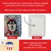 Alaskan Klee Kai Christmas Porcelain Ornament Christmas Tree Hanging Decorations For Home Christmas Holiday, Rectangle, Gift, Multicolor_maomaolike.com