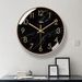 Yipula 6278 Wall Living Room Simple Marble Texture Nordic Fashion Home Quartz Clock_maomaolike.com