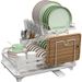 Installation-free Kitchen Dish Rack Double-layer Dish Rack Bowl and Dish Storage Rack Household Bowl and Chopsticks Storage Rack_maomaolike.com
