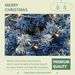 Pre-lit Xmas Tree Artificial Christmas 4-Piece Set,Garland, Wreath And Set Of 2 Entrance Trees X-mas With LED Lights, Christmas Tree_maomaolike.com