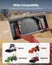 1/4 In Skid Steer Mount Plate, Universal Quick Attach Mount Plate, Easy To Bolt, 3000lbs Load Capacity, Heavy Duty Steel Loader Plates Compatible With Kubota Bobcat Skid Steers & Tractors_maomaolike.com
